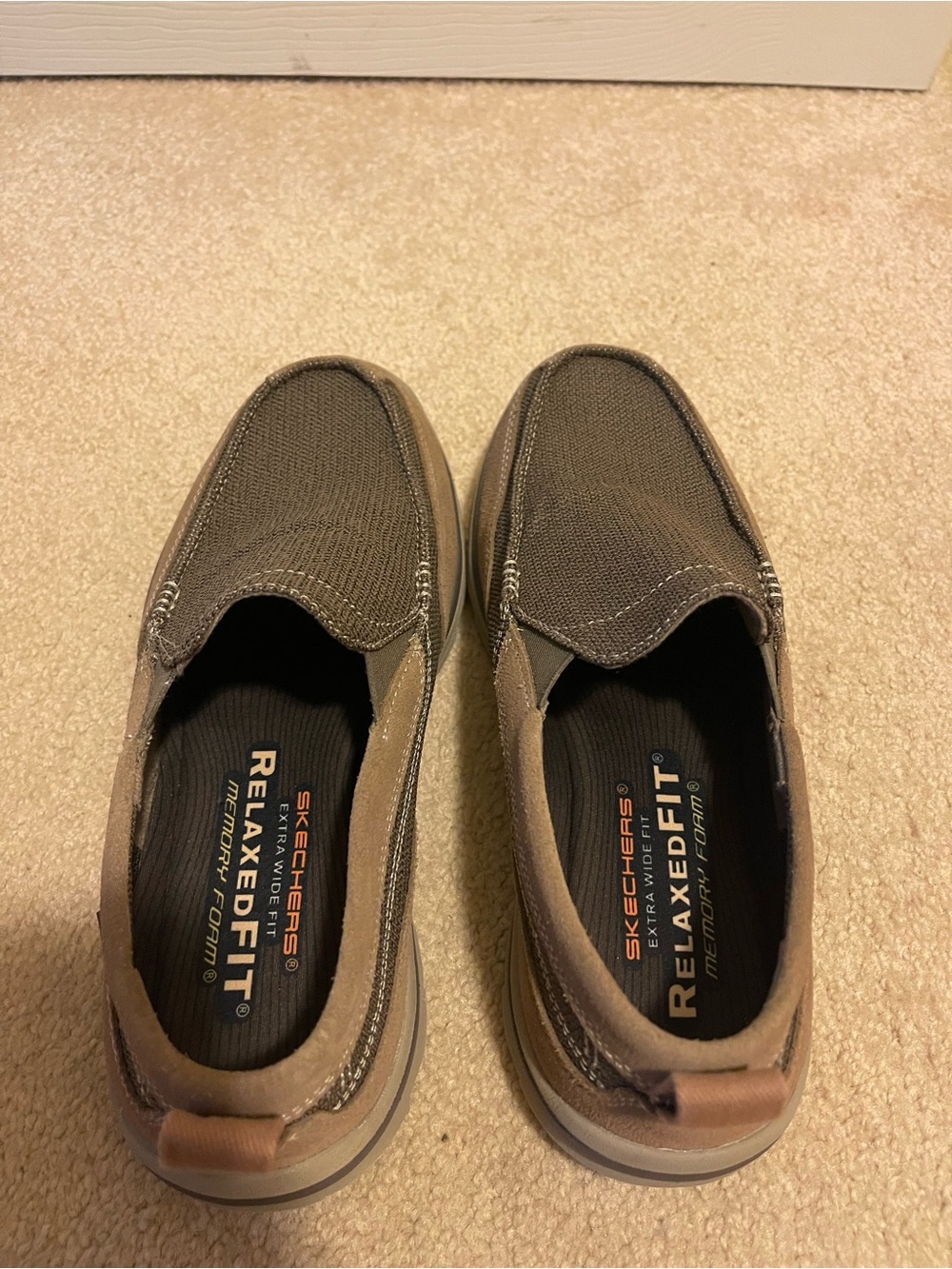 Men's Slip-On Casual Walking Shoes - Brown - Picture 2 of 5